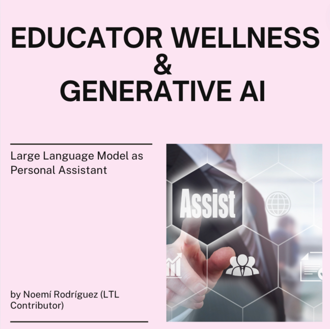 Educator Wellness & Generative AI