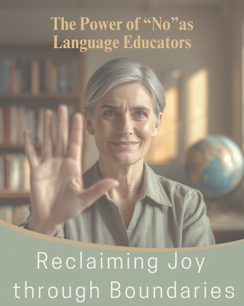 The Power of “No” as Language Educators: Reclaiming Joy through Boundaries