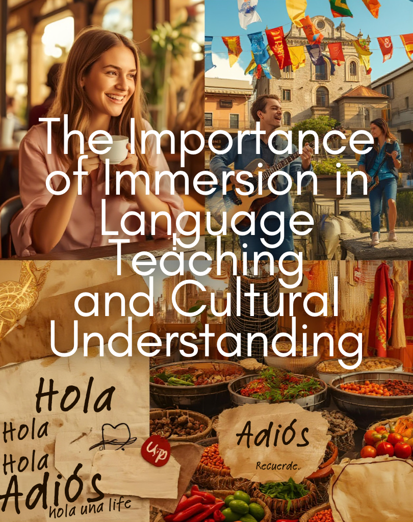 The Importance of Immersion in Language Teaching and Cultural Understanding