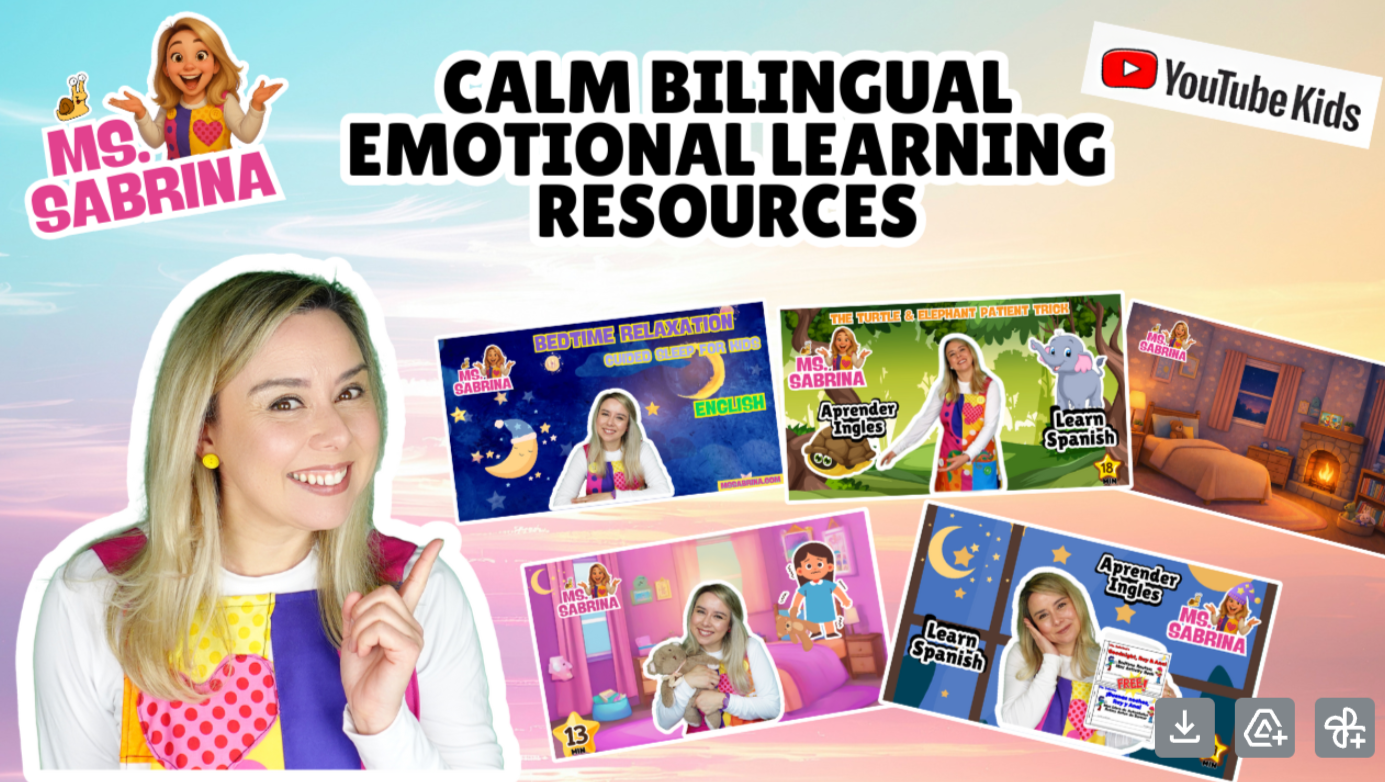 Social Emotional & Mindfulness Bilingual Resources for Kids: Supporting Language Learning with Calm, Confidence, and Connection