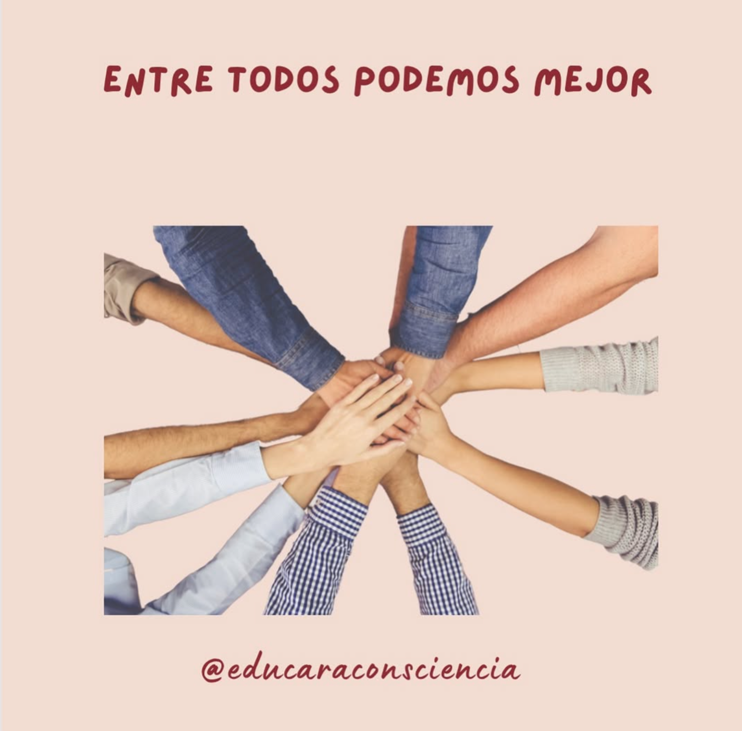 Entre todos podemos mejor / Together We Can Do Better